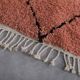 Traditional handmade wool Berber rug 250cmx150cm