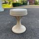 Vintage plastic pouf emsa 1970 w germany stool