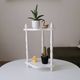 Vintage shabby chic/country wall corner shelf