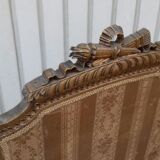 Firewall Golden Wood Louis XVI 19th