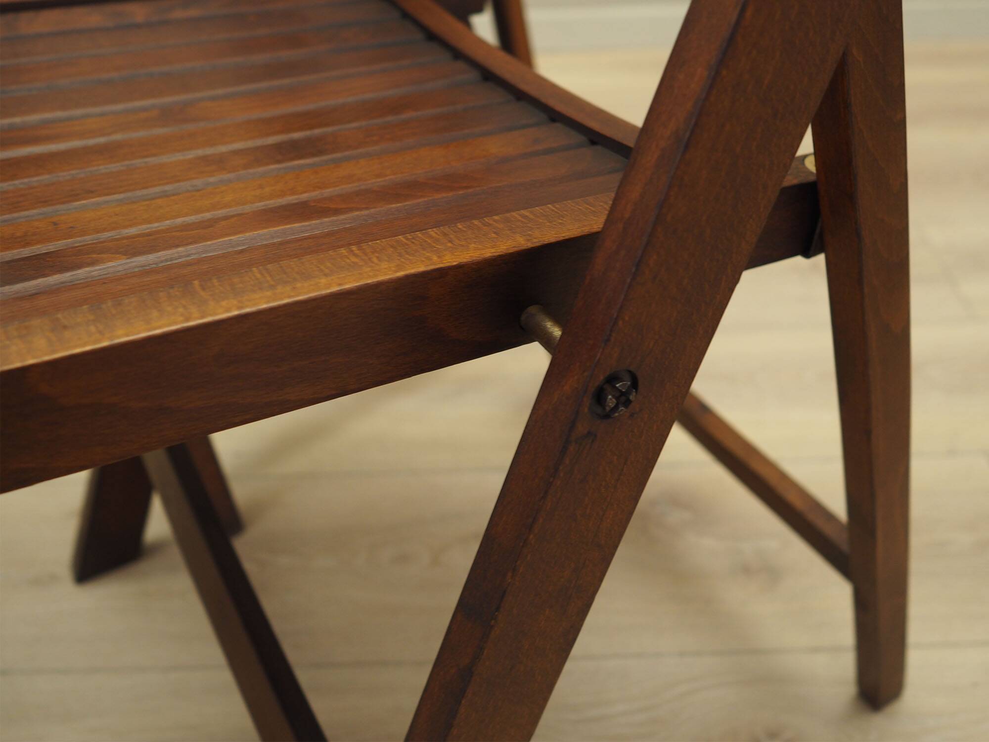 Set of three pine chairs, 1990s, Scandinavian design, manufacture: Denmark