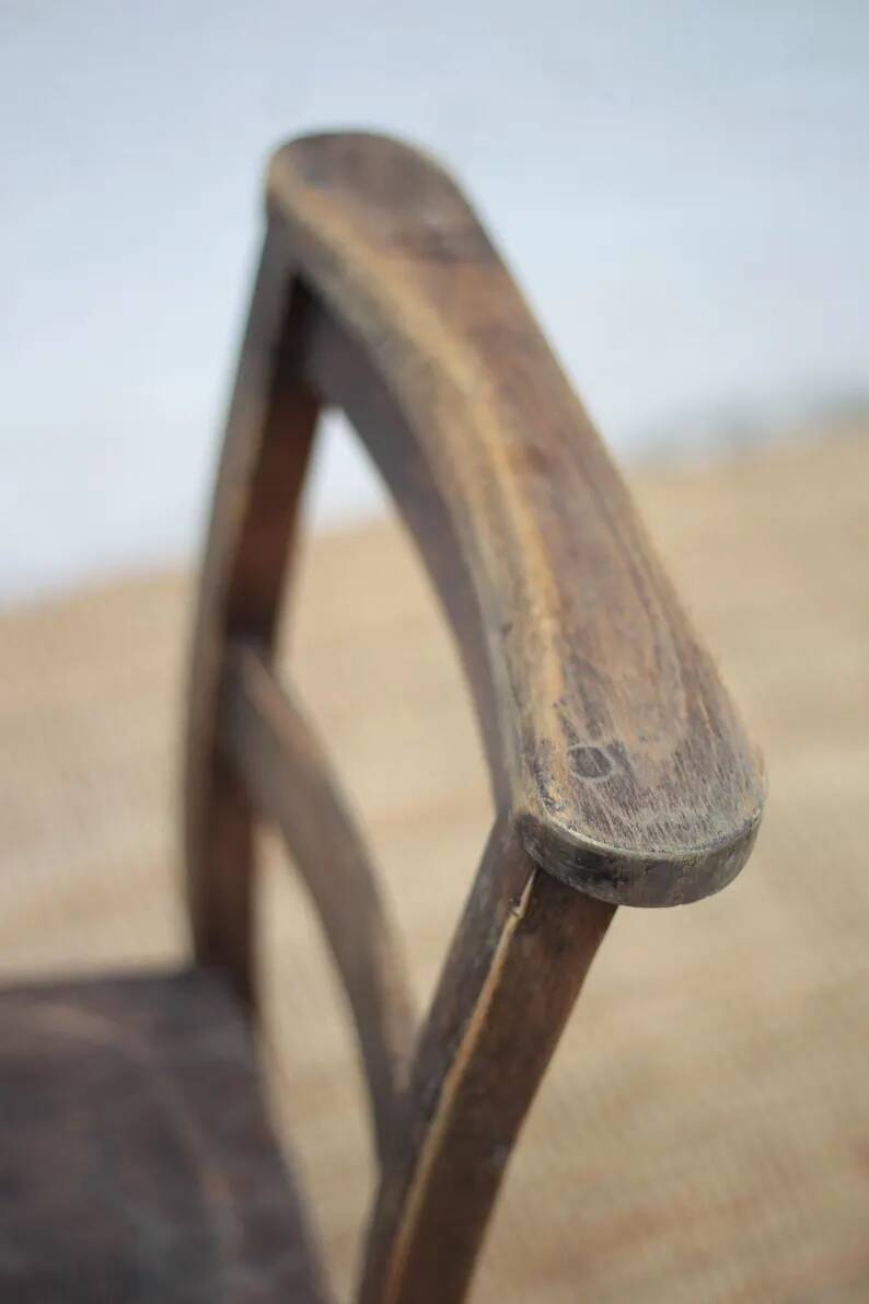 Church chair wood, religious chair, brutalist, interior decoration
