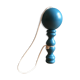 Turquoise blue former Bilboquet