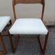 Paire de chaises Baumann traîneau