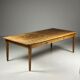 English antique pine dining table