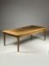 English antique pine dining table
