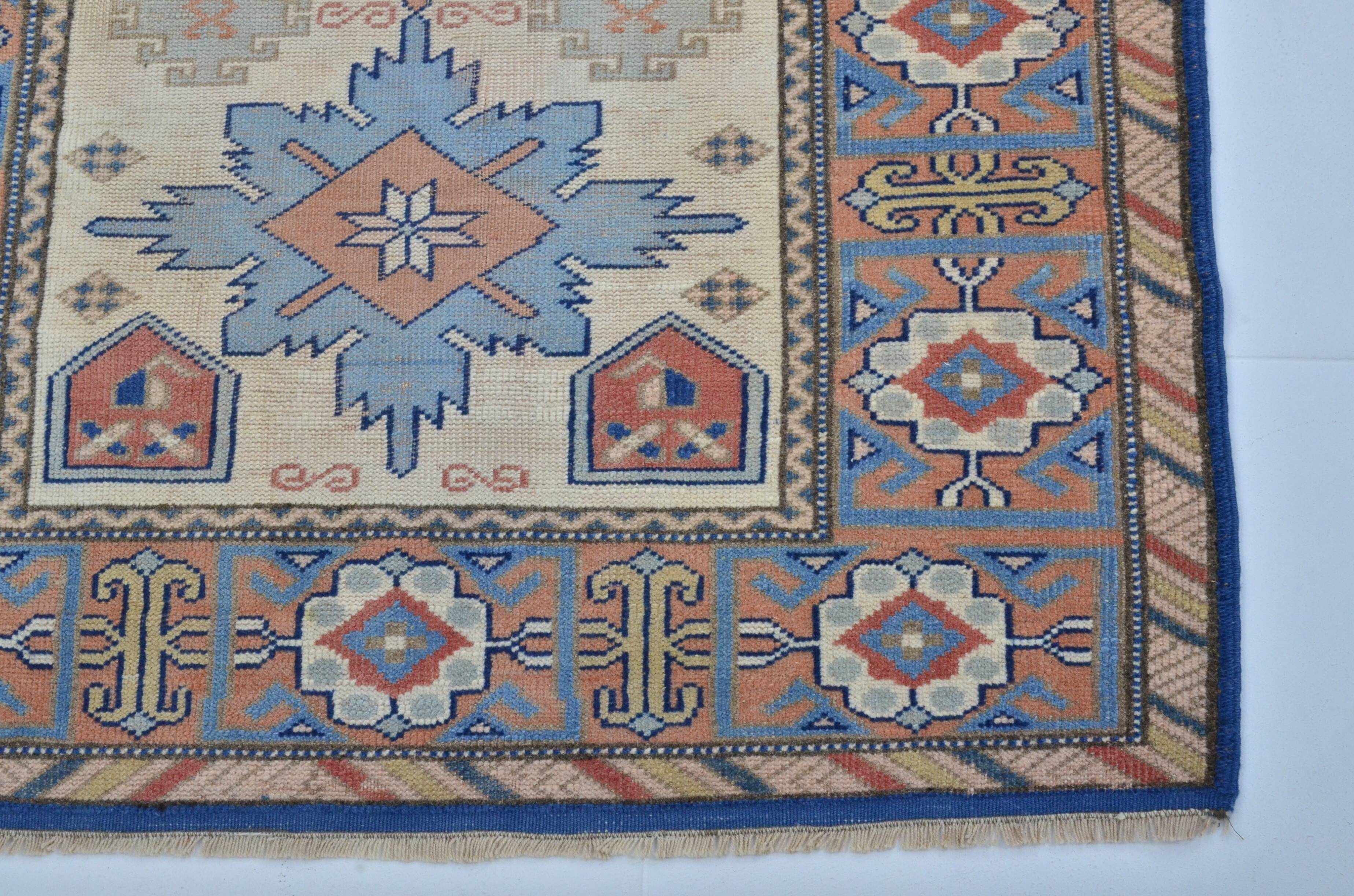Oushak Vintage Wool Rug sku 3425