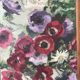 Tableau , fleurs en cascade , huile vers 1930