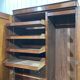 Armoire dressing Victorienne 19ème en acajou.