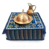Anatolian blue floor sofa table