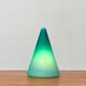Postmodern Dutch glass cone table lamp by Mobo Light, Holland, 1980s.