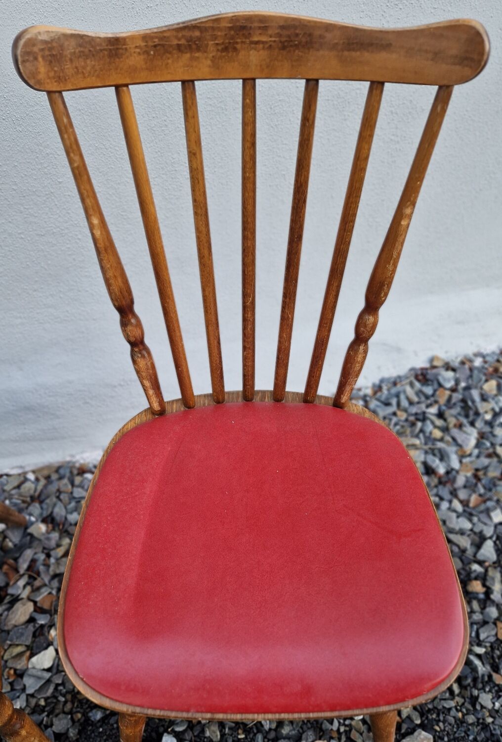 Set of 6 Baumann chairs in turned wood
