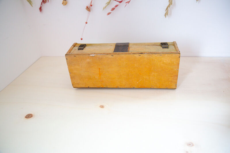 Vintage wooden box