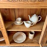 Art Deco sideboard in raw wood