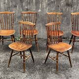 Set of 6 Baumann bistro chairs