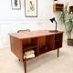 Scandinavian double-sided desk