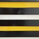 U453 yellow 8-drawer wooden sideboard by Jiri Jiroutek for Interier Praha 1960