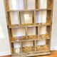 Art Deco library in elm and beech wood