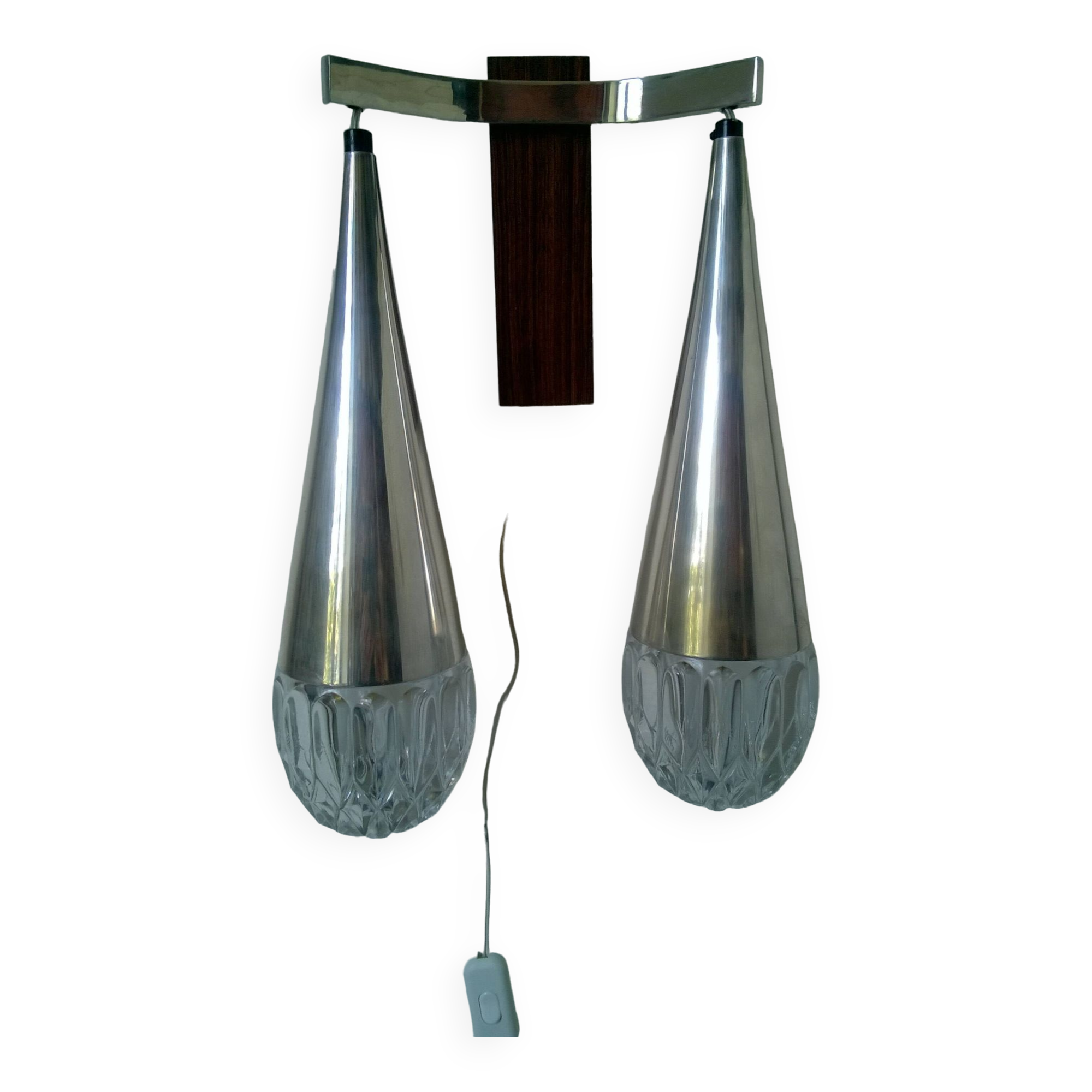 Vintage kaiser leuchten wall light c.1960