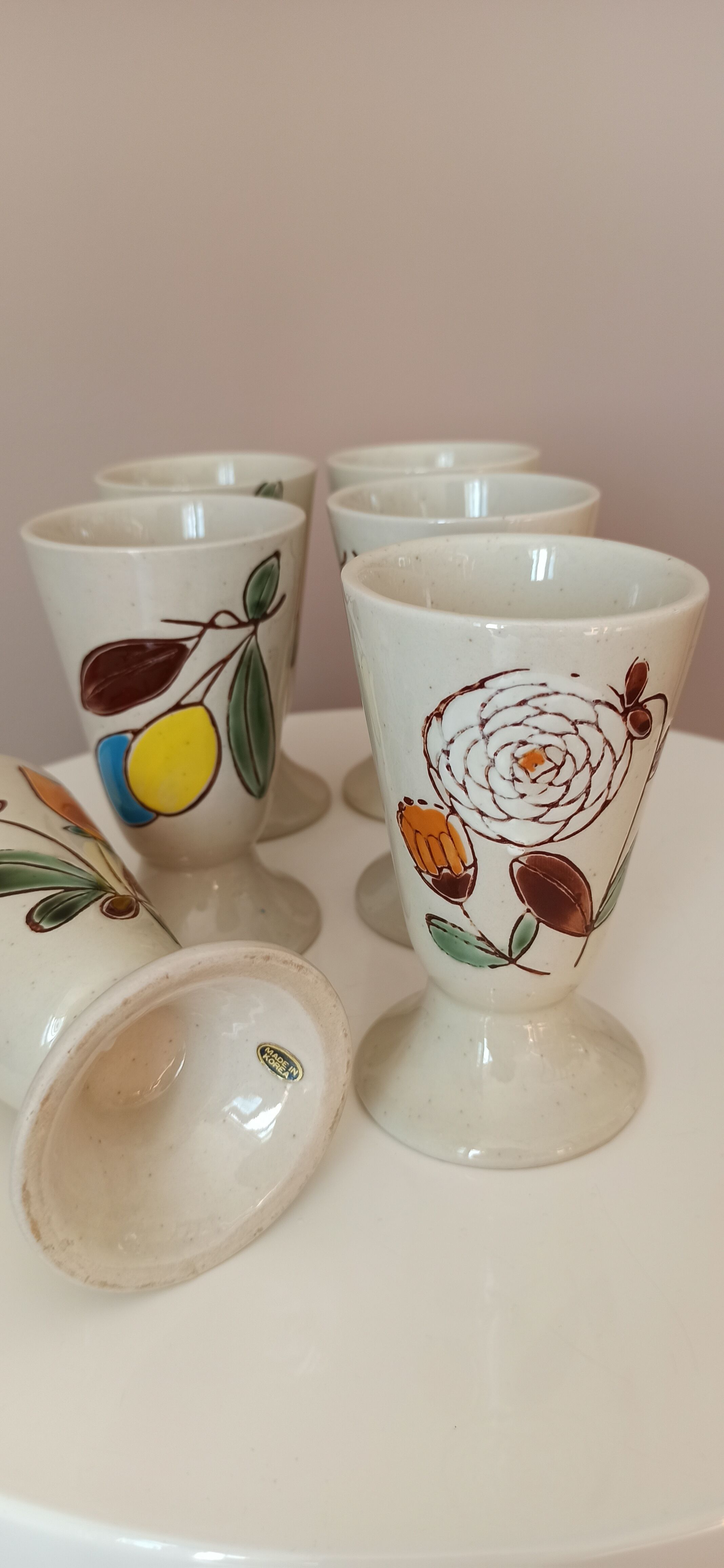 Mazagrans en grès vintage