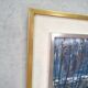 Gideon isaksson (1911-1980), scandinavian modern landscape, 1960s, oil on panel, framed