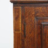 18th-Century Antique English 2-Door Cabinet