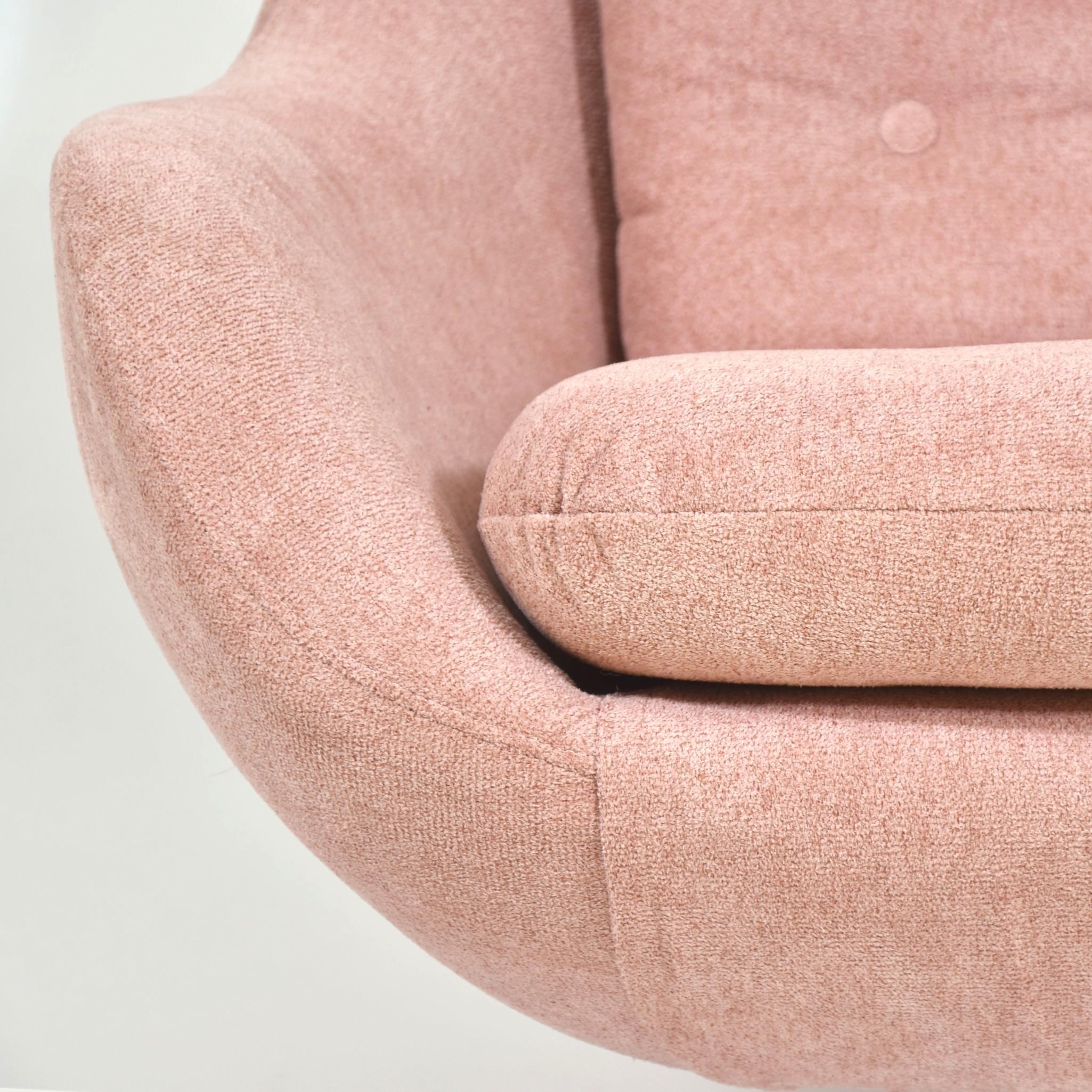 1970s Pink shell armchair