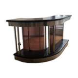 Low vintage design bar with interior storage