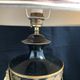 Large baluster lamp - Golden Lions and white and gilded ledleches - Hotel Paris