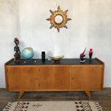 Enfilade moderniste scandinave design 1950 vintage