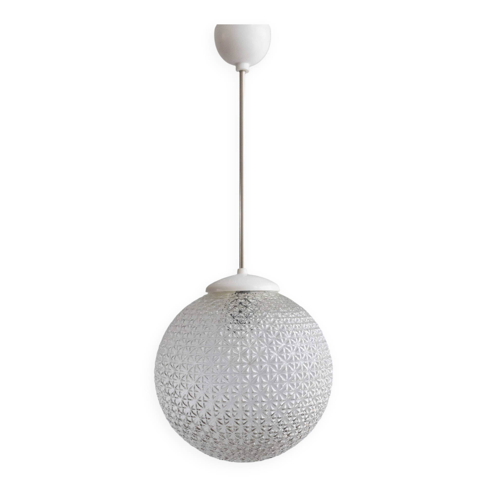 Vintage Czechoslovak Hanging Lamp, 1970s