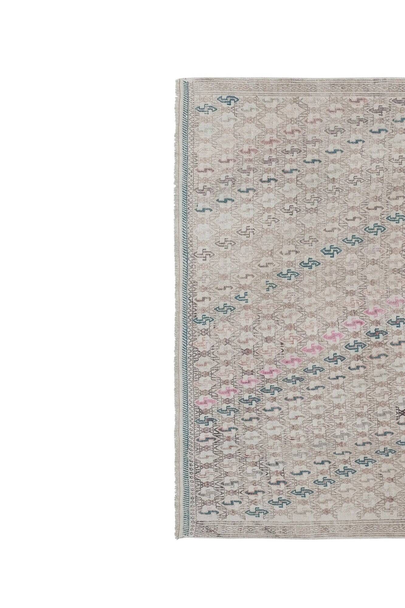 Tapis Kilim turc vintage tissé main