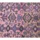 Vintage Turkish Oushak Handmade Cotton Pink Wool Area Rug 120x206