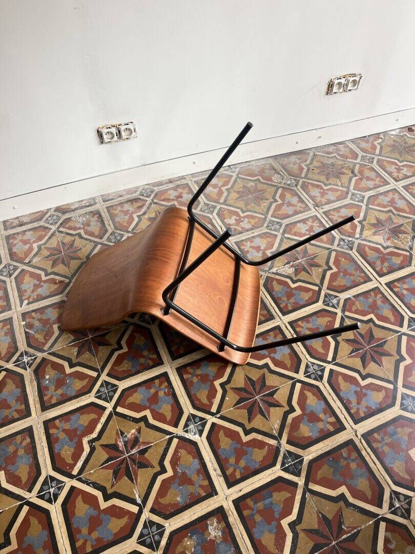'Euroika' set of 4 chairs – Friso Kramer for Auping