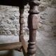 18th-century oak table / Small desk – Rustic French country table