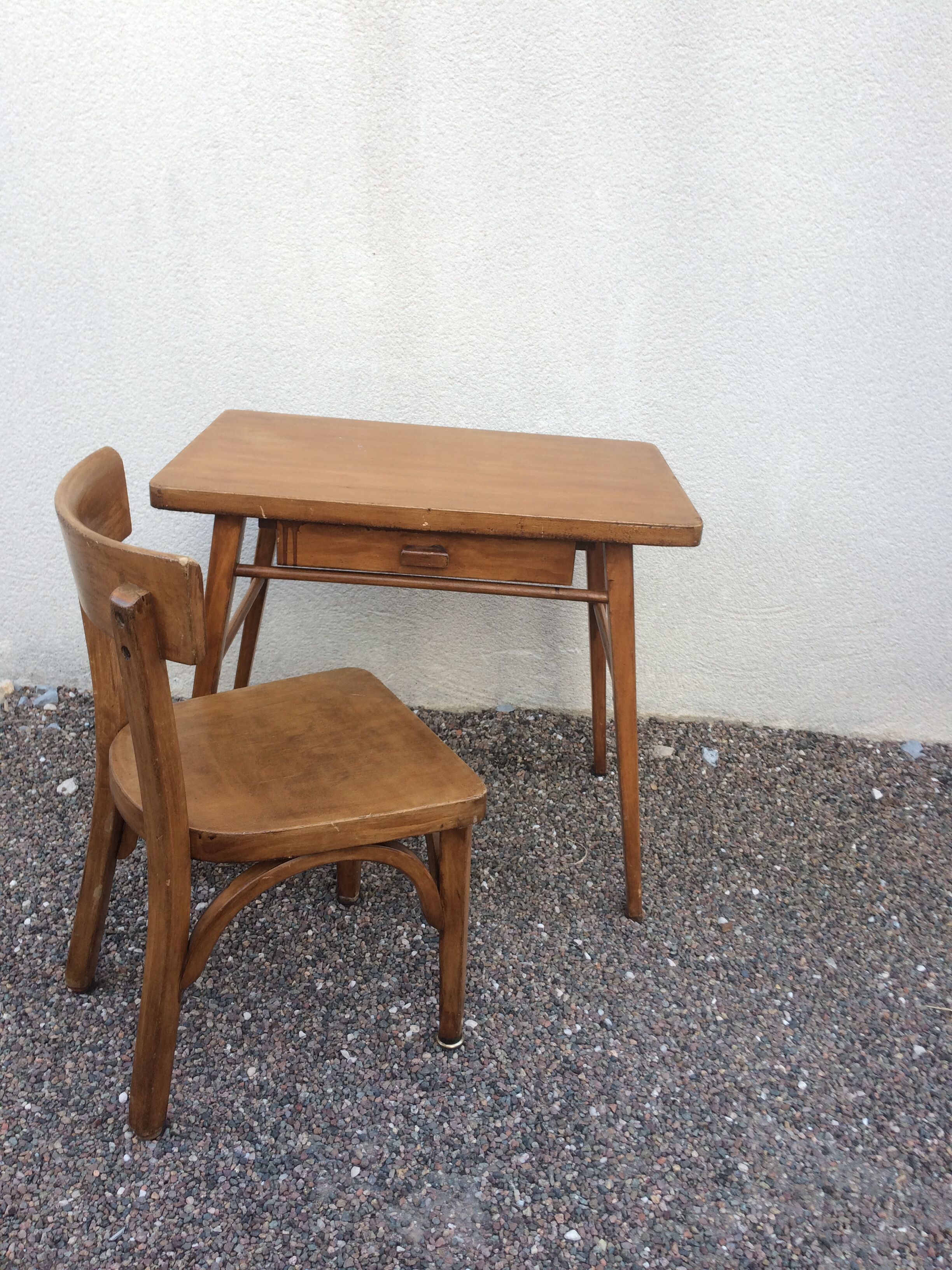 Writing desk  and his chair baumann
