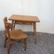 Bureau d'écolier et sa chaise Baumann