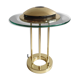 Vintage Brass 'Saturn' desk lamp by R. Sonneman for George Kovacs, c.1980