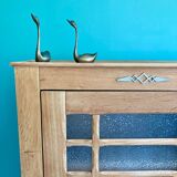 Parisian glass cabinet