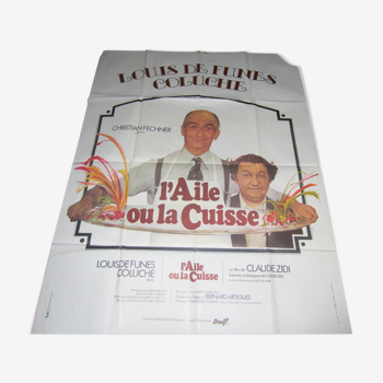 Affiche de film " L'aile ou la cuisse "