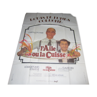 Affiche de film " L'aile ou la cuisse "