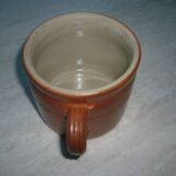 Bonny stoneware pot with handle