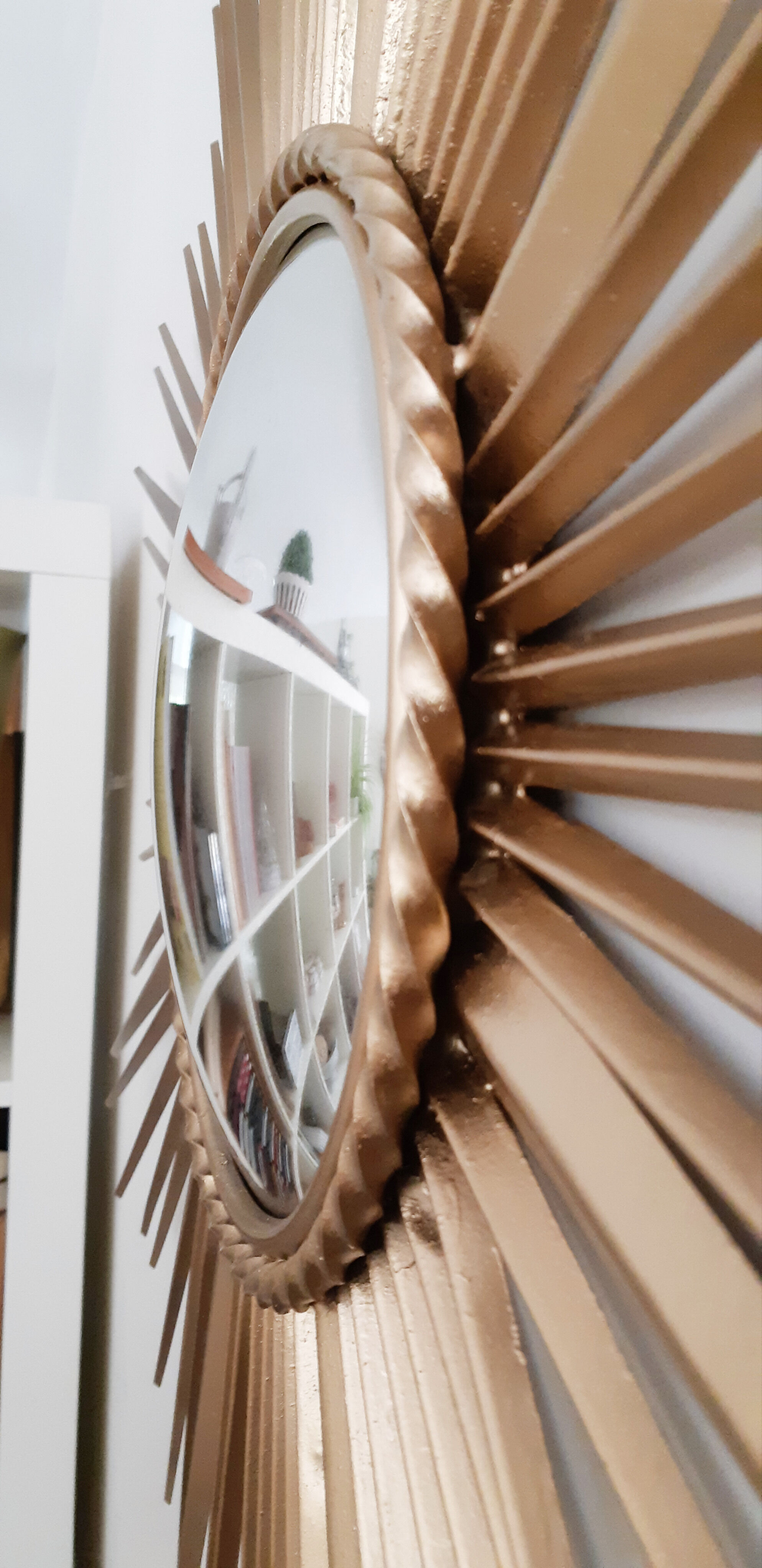 Sun mirror Chaty Vallauris bulging witch's eye 92 cm