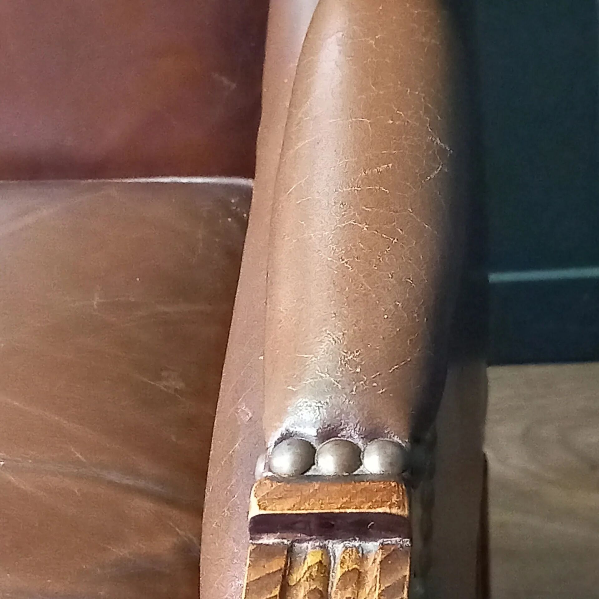 Vintage armchair in Art Deco style - clubchair