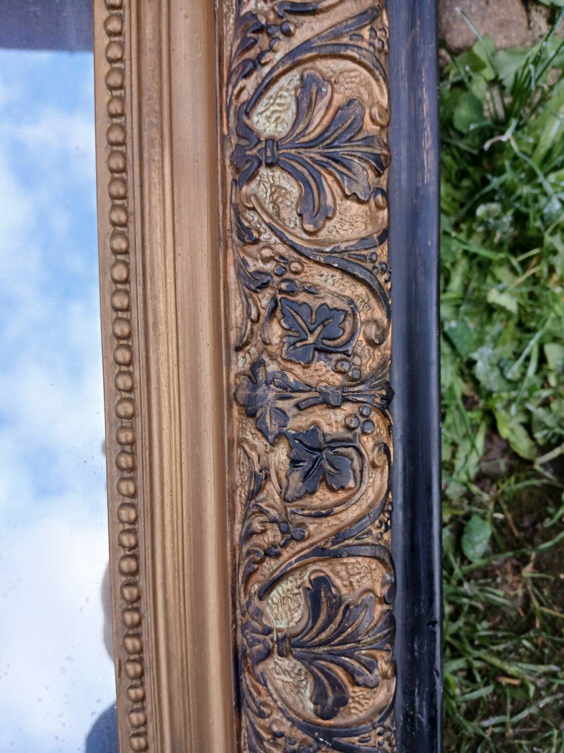 Antique mirror in Louis Philippe style