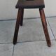 Old vintage farm stool