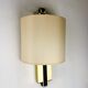 Geometric wall lamp by Bd Lumica, Italy, 1970s