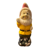 Ancient terracotta garden gnome