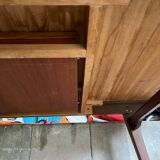 Dining table vintage compass legs