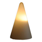 Lampe Teepee en verre (1980s)